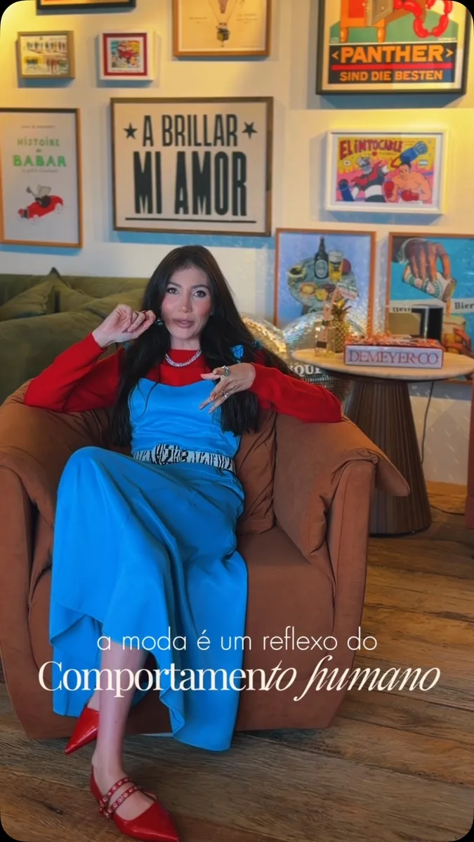 Monique Dias em conteúdo sobre moda e comportamento